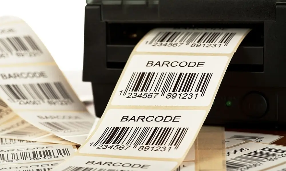 Barcode asset tracking