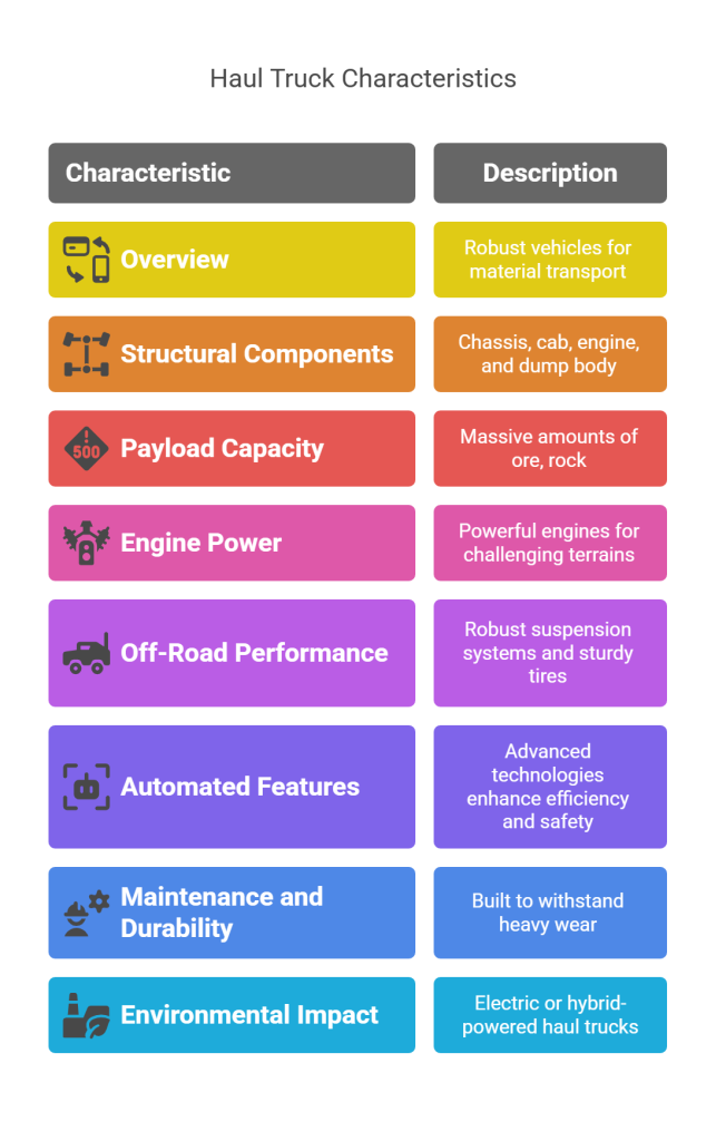 Haul Truck Characteristics