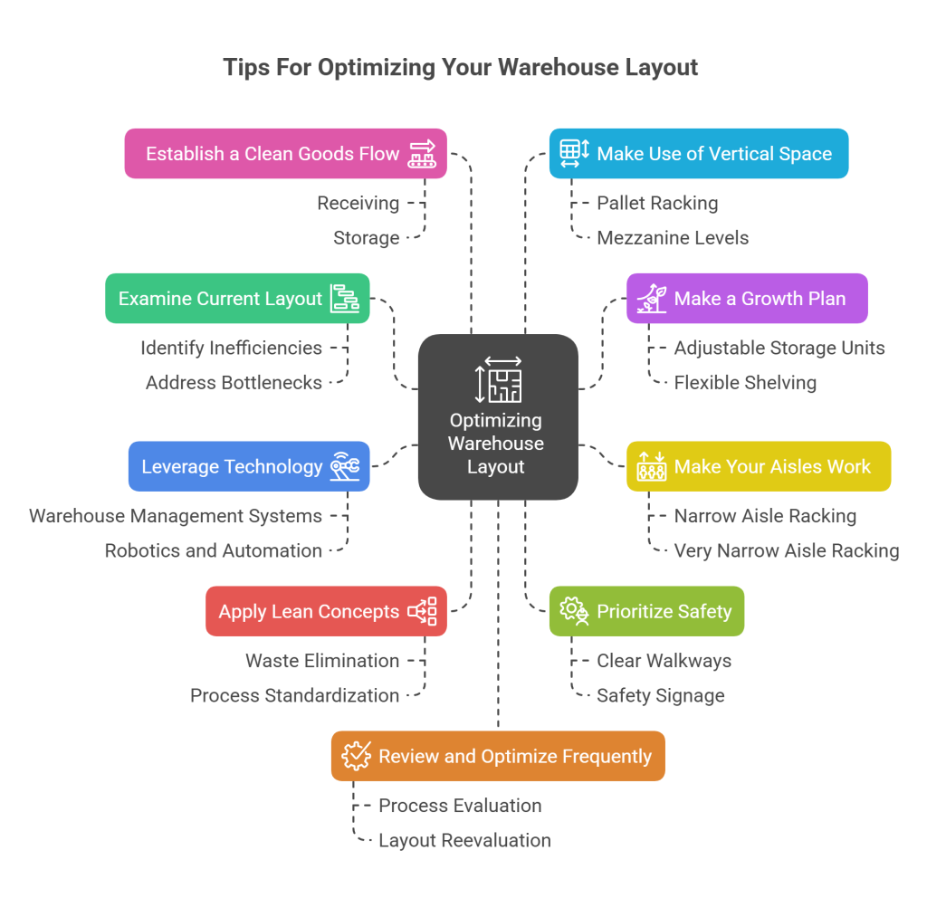 Tips For Optimizing Your Warehouse Layout 
