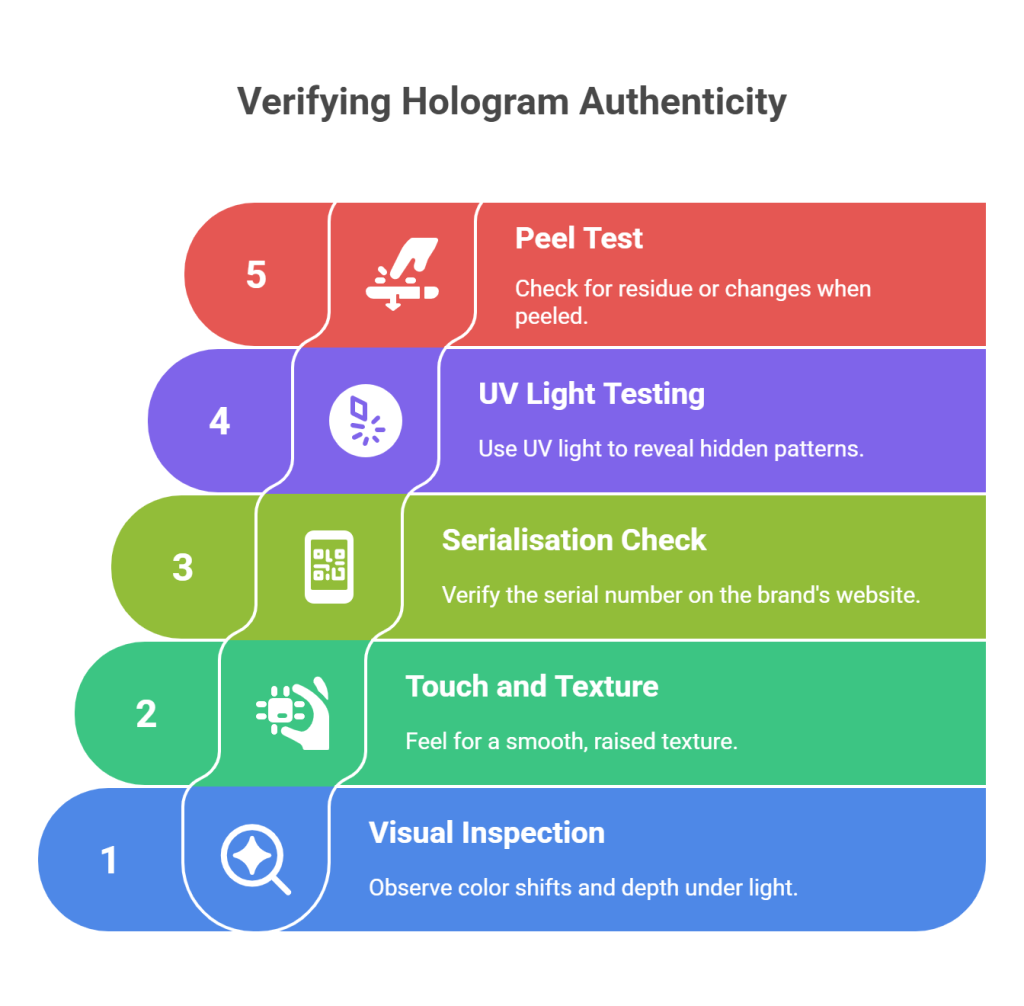 How to Identify Authentic Hologram Stickers - Original and Authentic