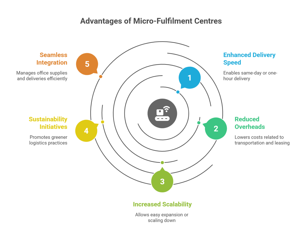 Benefits of Micro-Fulfilment Centres in Office Spaces