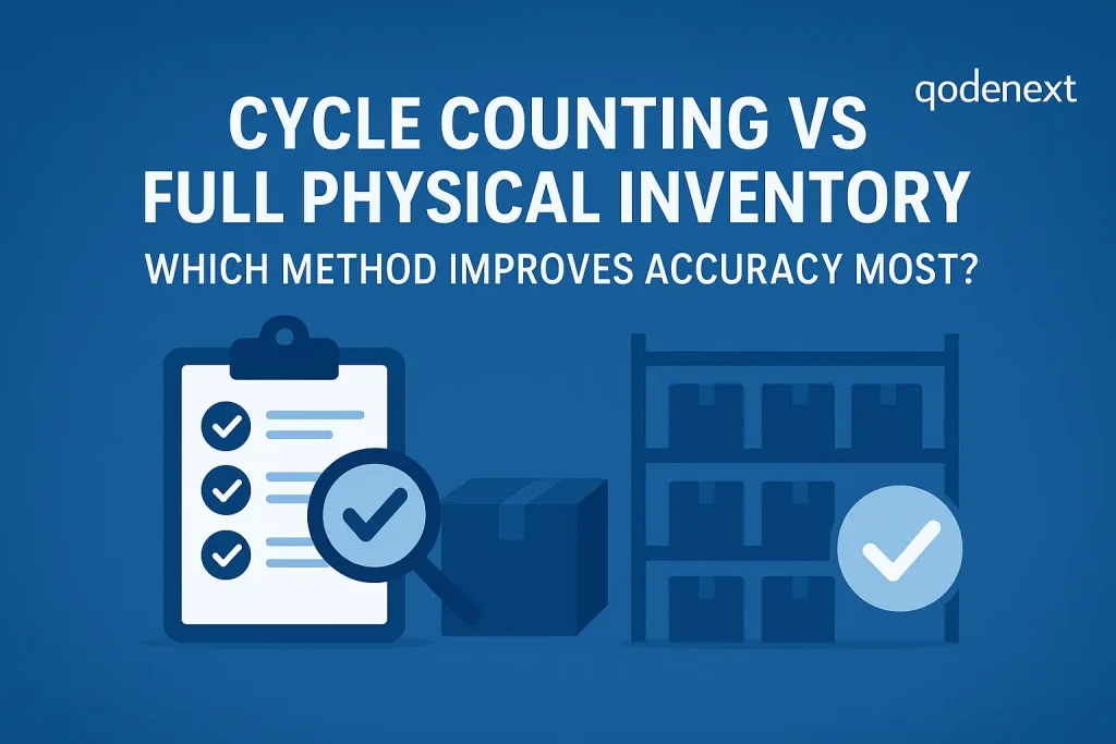 Cycle-Counting vs Physical Inventory