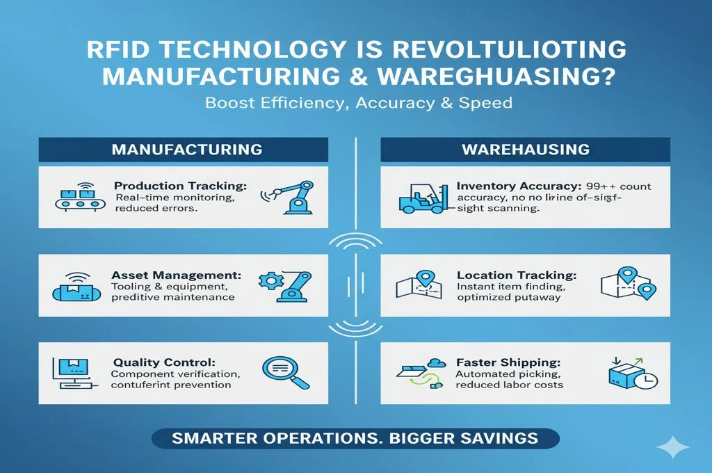 RFID Technology in Manufacturing and warehousing